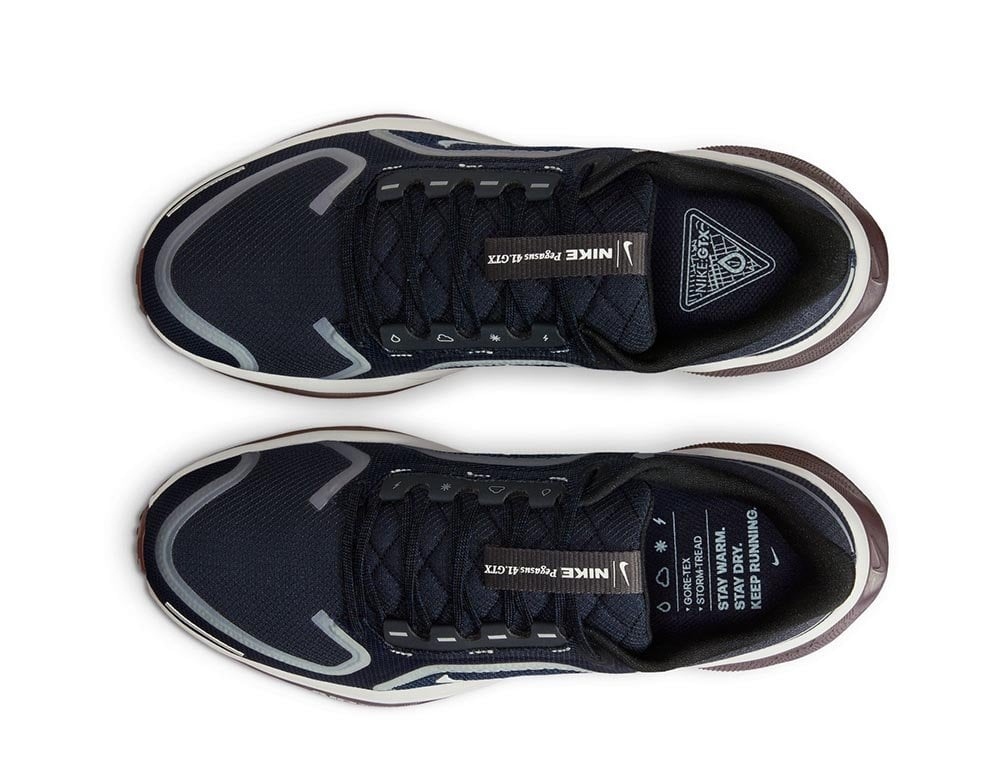 Кроссовки для бега женские Nike Pegasus 41 Gore-TEX W Тёмно-синие-Белые