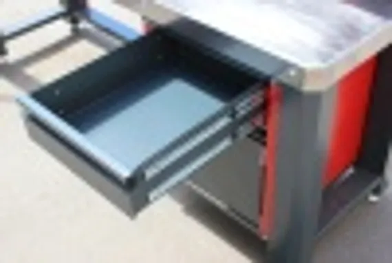 Верстак слесарный сборочный со столешницей из стали, Слот-Стол