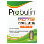 Probulin, Total Care, пробиотик, 20 млрд КОЕ, 30 капсул
