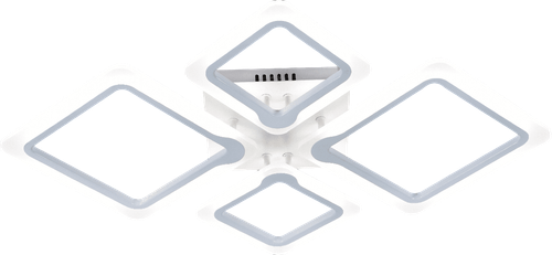 Люстра LI8850/4A, белая, 92W, LM5000, 750*570*75 мм