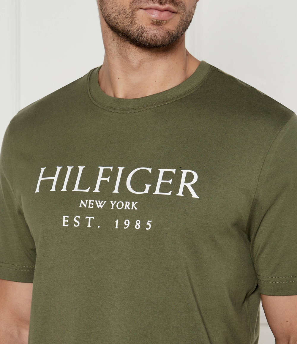 Футболка Tommy Hilfiger - оливковый(MW0MW36499)