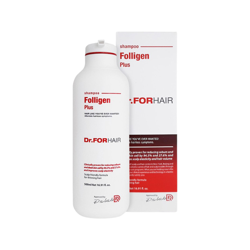 Dr.FORHAIR shampoo Folligen Plus 500ml.