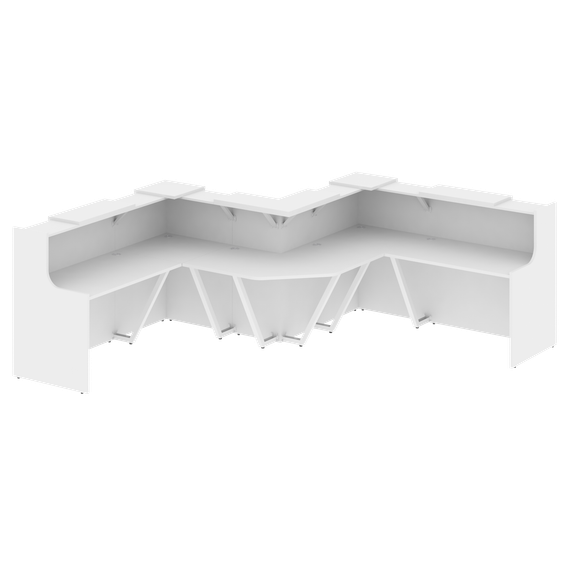 Onix Ресепшн O.R-K-35 Белый Бриллиант 3139*3139*1187