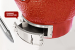 Керамический гриль-барбекю 24 дюйма CFG CHEF Красный