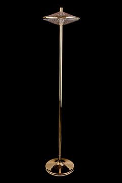 Торшер LED 30W 3000К LE3027/1F GD/TR золото/прозрачный Chantale Leon