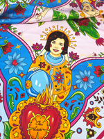 Платок «Матрёшки. Латинская Америка» 100% шёлк