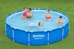 Каркасный бассейн Bestway Steel Pro 5612E (396х84, карт. фильтр)