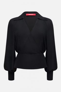 Блуза с баской