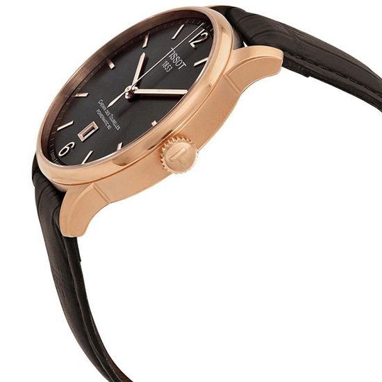 Мужские механические часы Tissot T099.407.36.447.00 на ремешке