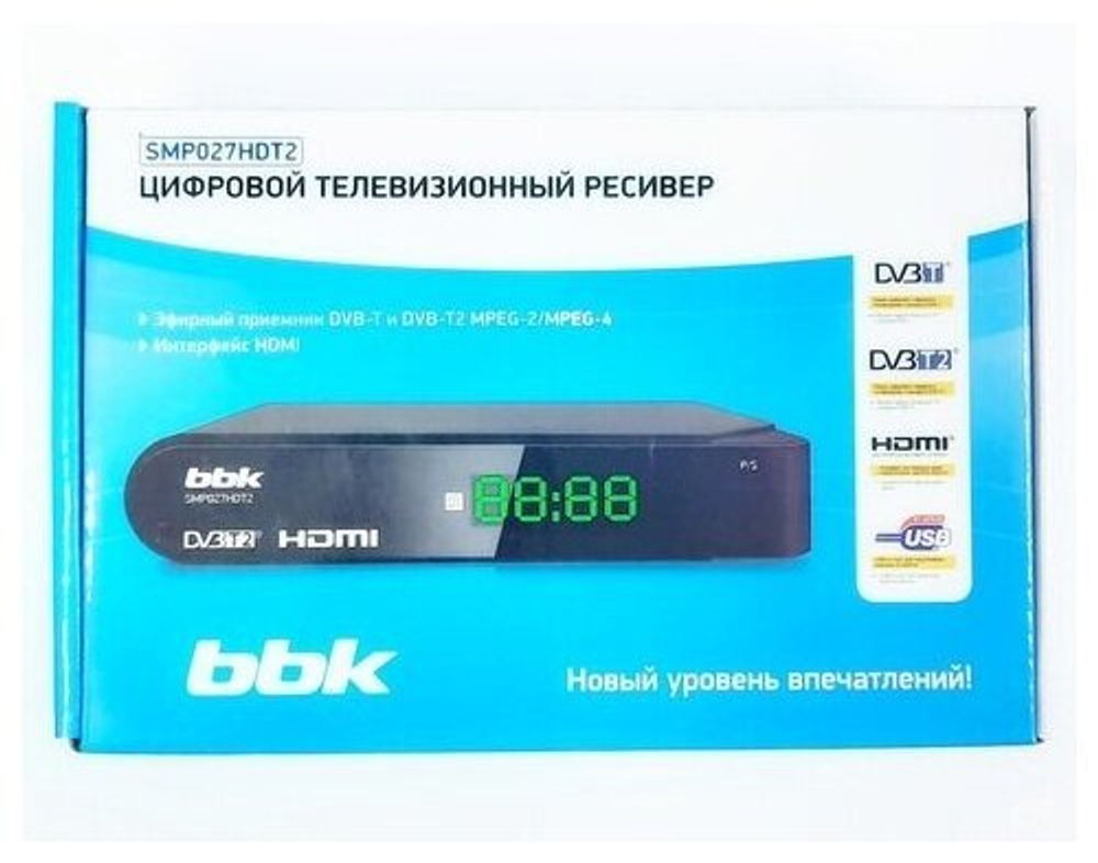 Ресивер BBK SMP027HDT2 Black