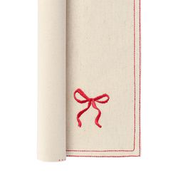 Салфетка под приборы Fancy Bows бежевого цвета из коллекции Essential, 35х45 см