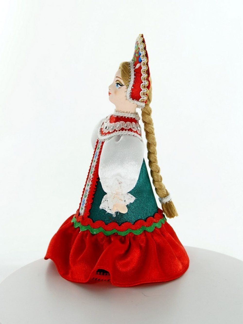 Кукла коллекционная Потешного промысла девушка в традиционном костюм(стилизация).