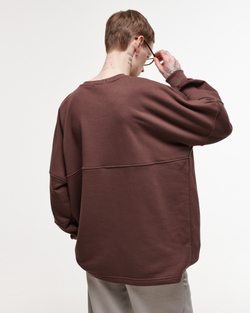 Raglan Sweatshirt LOGO French Roast