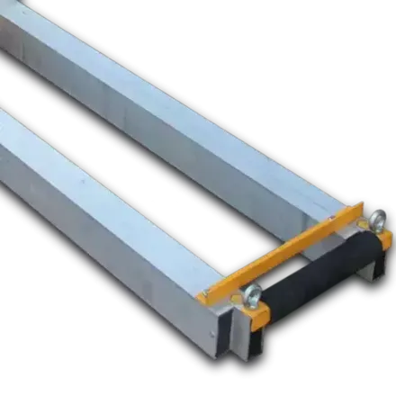 Профиль телескопической виброрейки VPK - длина 3,5-6 метров 180х40х4