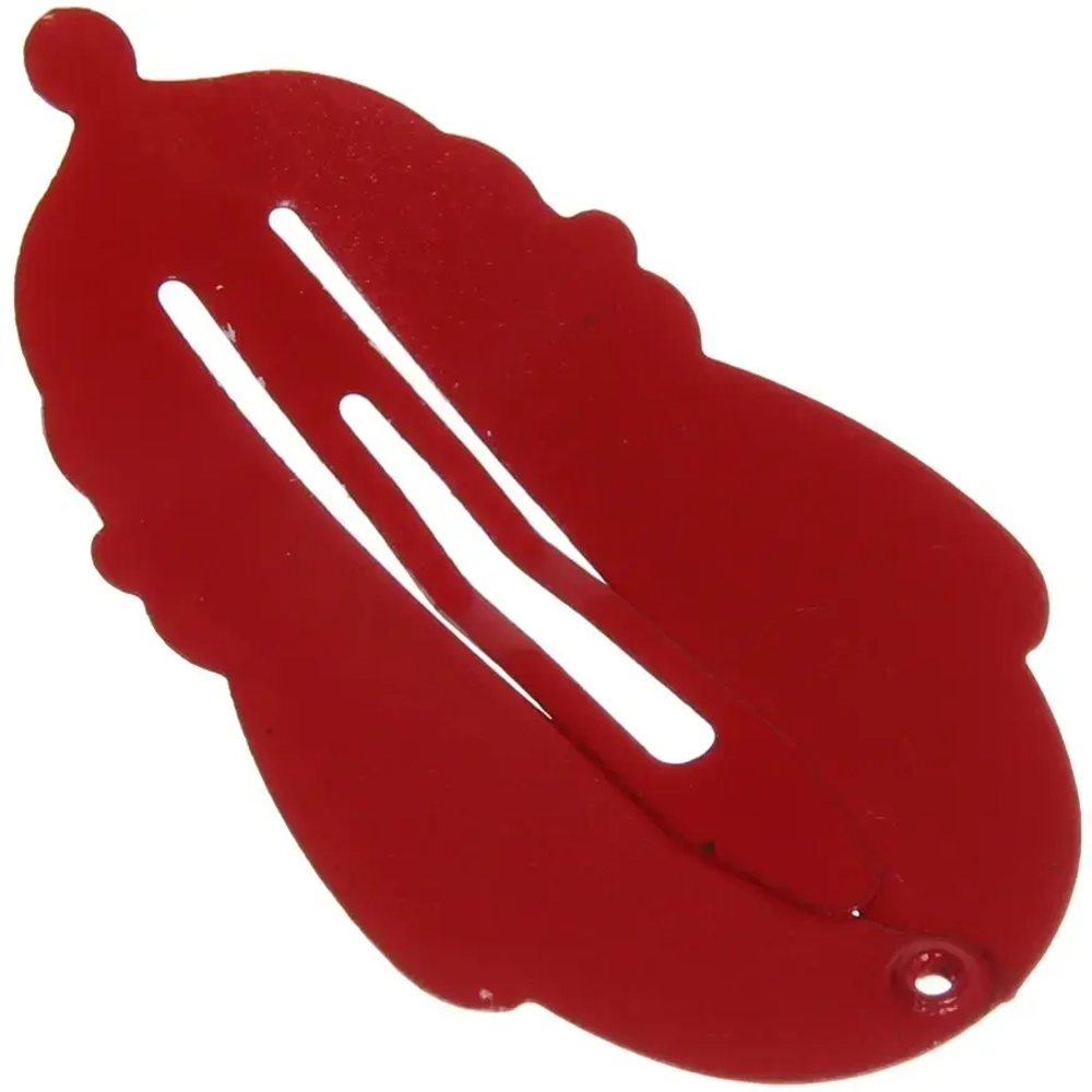 Зажимы для волос 2шт «Новогодняя сказка - Дед Мороз», 5*2см