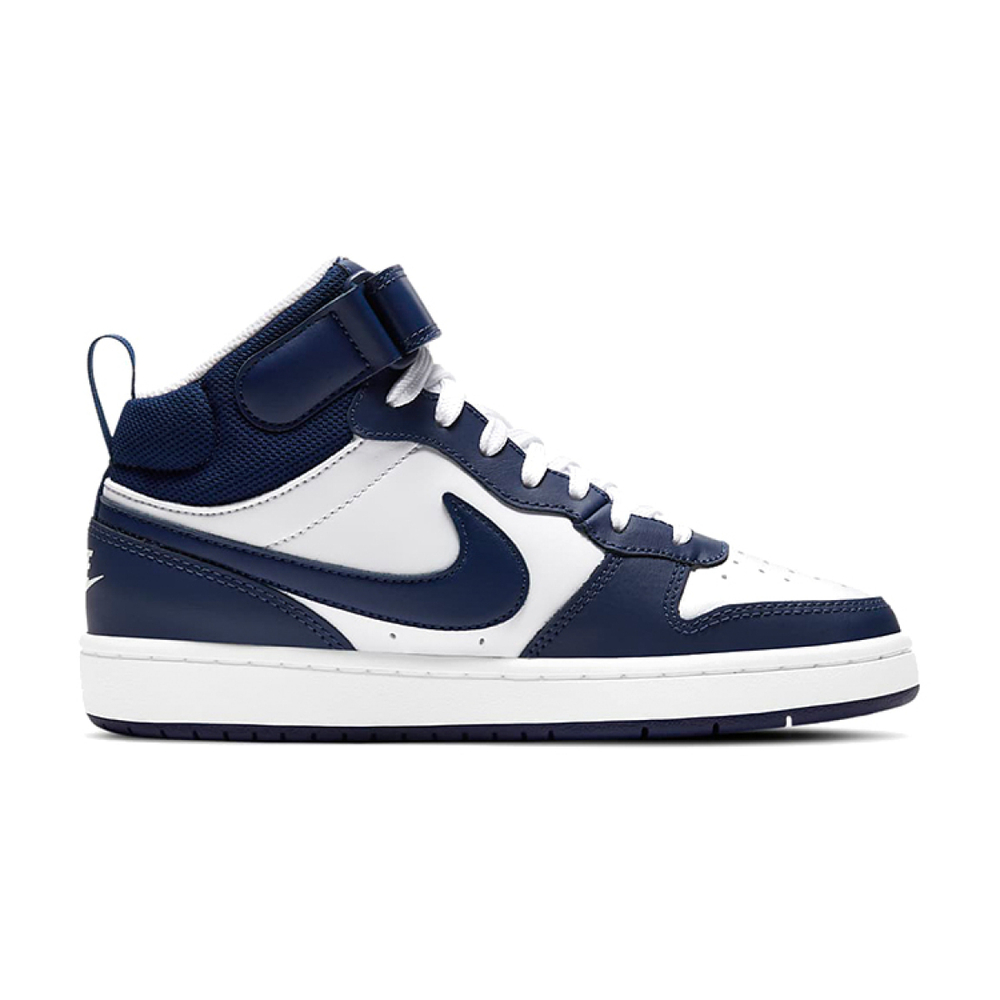 Кроссовки Nike Court Borough Mid 2 GS White Signal Blue