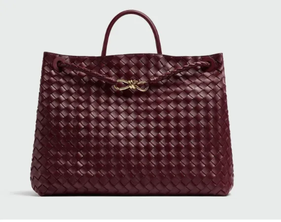 Сумка Bottega Veneta Andiamo бароло