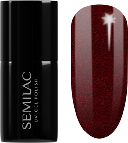 Semilac UV Hybrid X-Mass - гибридный лак для ногтей, 7 ml