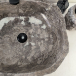 Раковина из мрамора Erozy Grey EM-65088 50*41*16 0887