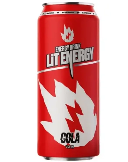 Энергетический напиток Lit Energy COLA КОЛА 450 мл
