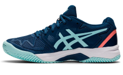 детские Кроссовки теннисные Asics Gel-Resolution 8 Clay GS - light indigo/clear blue