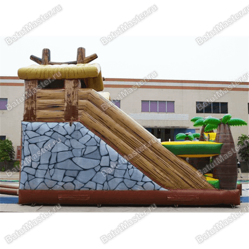 Надувной батут "Лесной мостик"