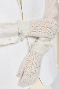 Перчатки ажурные