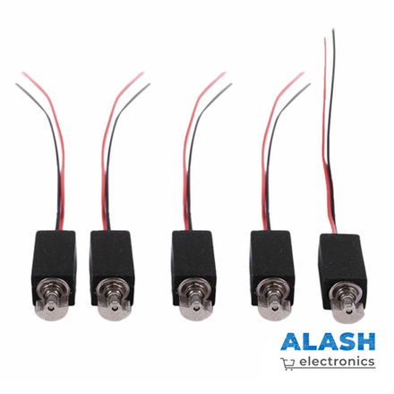 Миниатюрный вибрационный двигатель 5 В — вибромотор для электроники, моделей, механизмов и портативных устройств