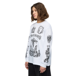 Лонгслив ВОЛЧОК KAPLYA Белый