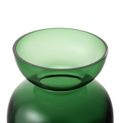 Ваза Florum, 20 см, изумрудная