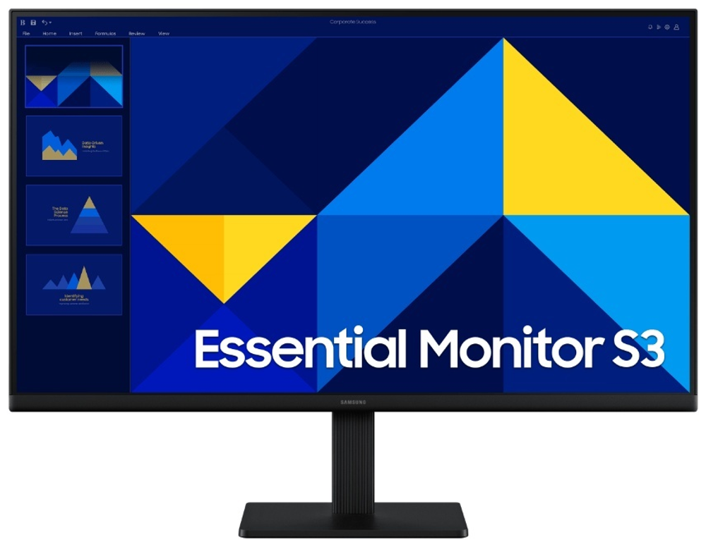 Монитор 27" Samsung LS27D304GAIXCI черный