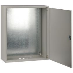 Корпус металлический ЭРА OPTIMA ЩМП-80.65.25 (800х650х250) IP31 УХЛЗ серый | Корпуса металлические с монтажной панелью