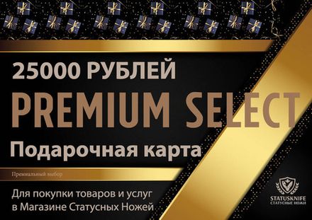 Подарочная карта номинал 25000