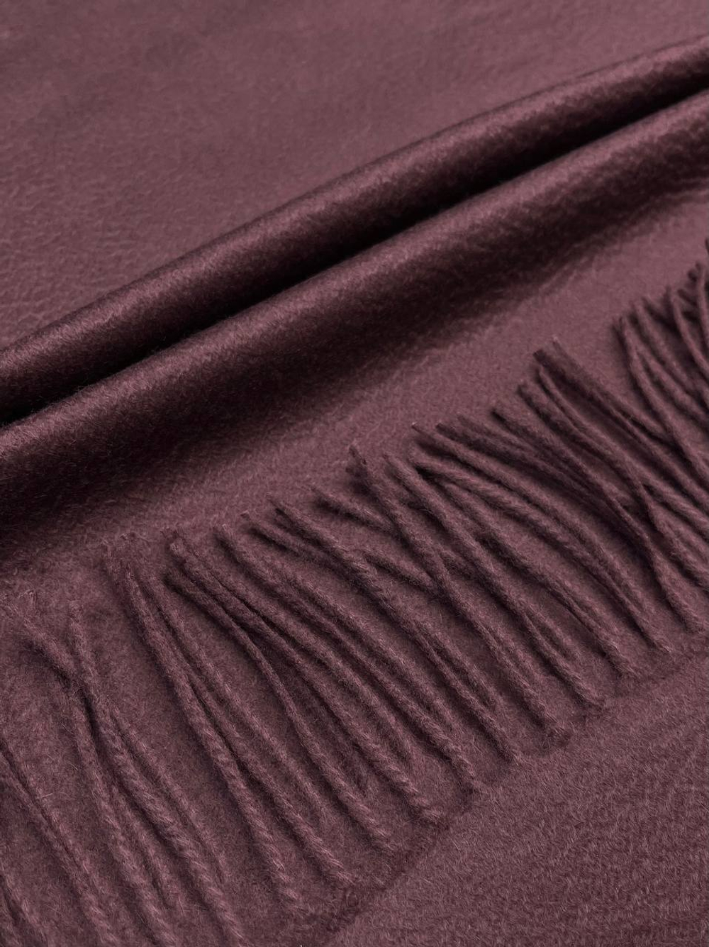 Купон кашемировый zebellinato бордовый