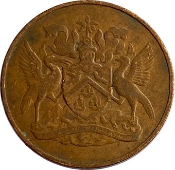 5 центов 1966-1972 Тринидад и Тобаго