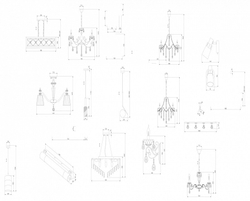 Подвесной светильник Eurosvet Shape 50213/1 латунь