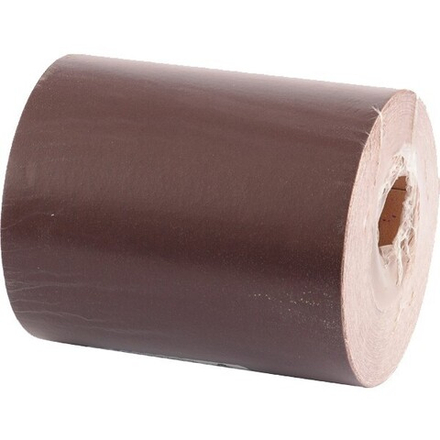 Шкурка на тканевой основе, KK19X W, зернистость М40(P 400), бобина 200 мм х 20 м, водостойкая, "БАЗ"