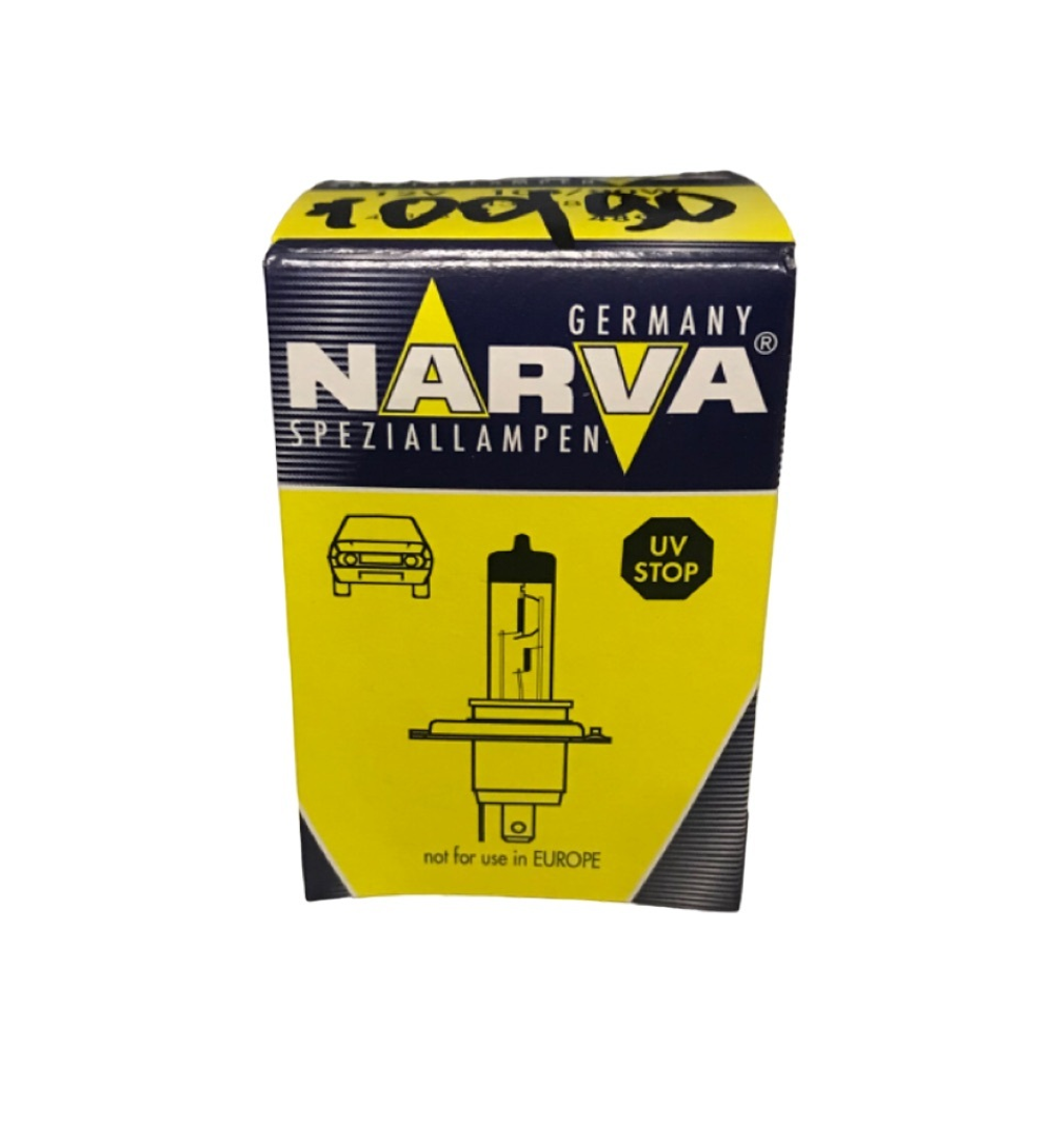 Автомобильная галогеновая лампа NARVA 48901 Н4 12V 100/90W P43t