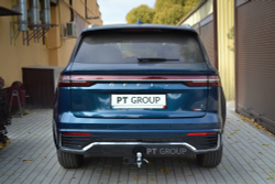 Фаркоп PT GROUP /съемный квадрат/ GEELY Monjaro 2021- (паспорт и сертификат в комплекте)(без электрики) арт.GMN-21-991122.00