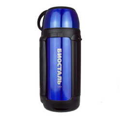 Термос универсальный (для еды и напитков) Biostal Авто (1,4 литра), синий