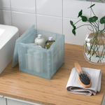 Коробка для хранения с крышкой IKEA PANSARTAX (ПАНСАРТАКС), Прозрачный, 16,5x16,5x16,5 см
