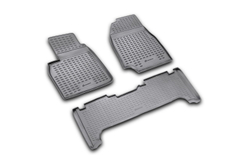 Коврики в салон TOYOTA Land Cruiser 100 1998-2007, 3 шт. (полиуретан) Element.NLC.48.06.210K