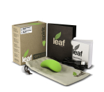 Зеленый перезаряжаемый вибромассажер Spirit by Leaf (Цвет: зеленый)