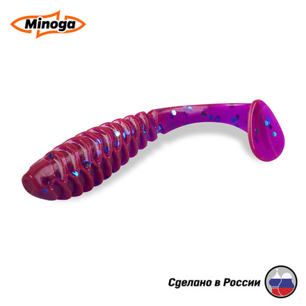 Силиконовая приманка "Minoga" COOPER FAT 6,3"(2шт) 160мм, 24,79 гр, цвет 015