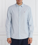 рубашка classic oxford Tommy Jeans - голубой(DM0DM15408)