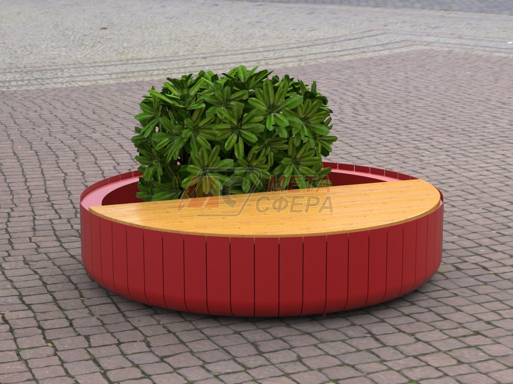 Лавка-вазон STRIPES