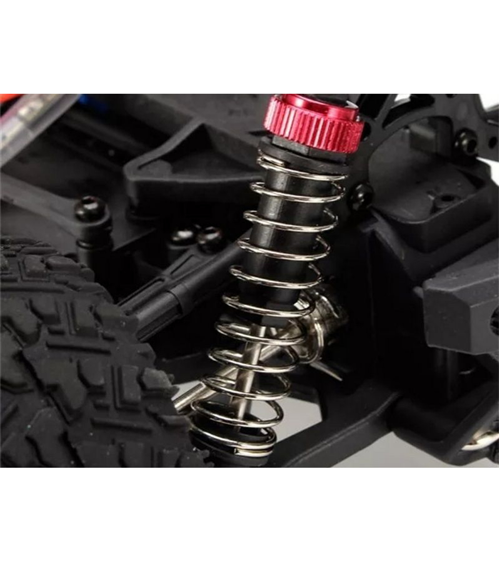 Радиоуправляемый монстр Remo Hobby SMAX (красный) 4WD 2.4G 1/16 RTR