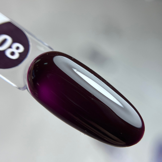 Гель-лак ТМ &quot;HIT gel&quot; №08 Cherry, 9 мл