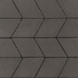 Тротуарная плитка РОМБ Б.1.Р.8 200х200х80 мм Стандарт Черный