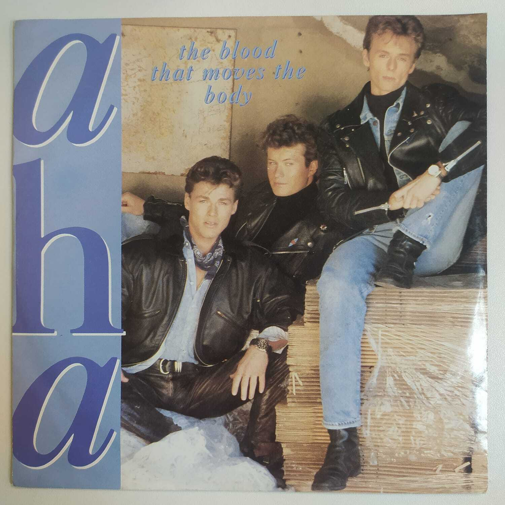 a-ha - The Blood That Moves The Body (Европа 1988г.) 7", 45 RPM, Single